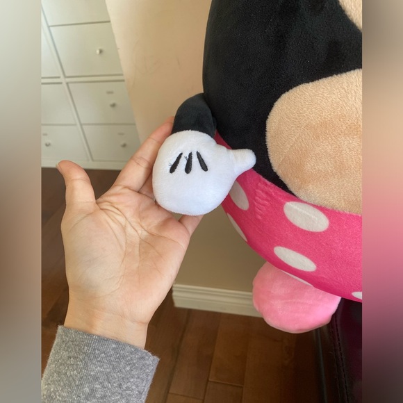 Stuffed Animal Plush Toy, Disney Baby Minnie Mouse, 20” Pink & black - Picture 10 of 13